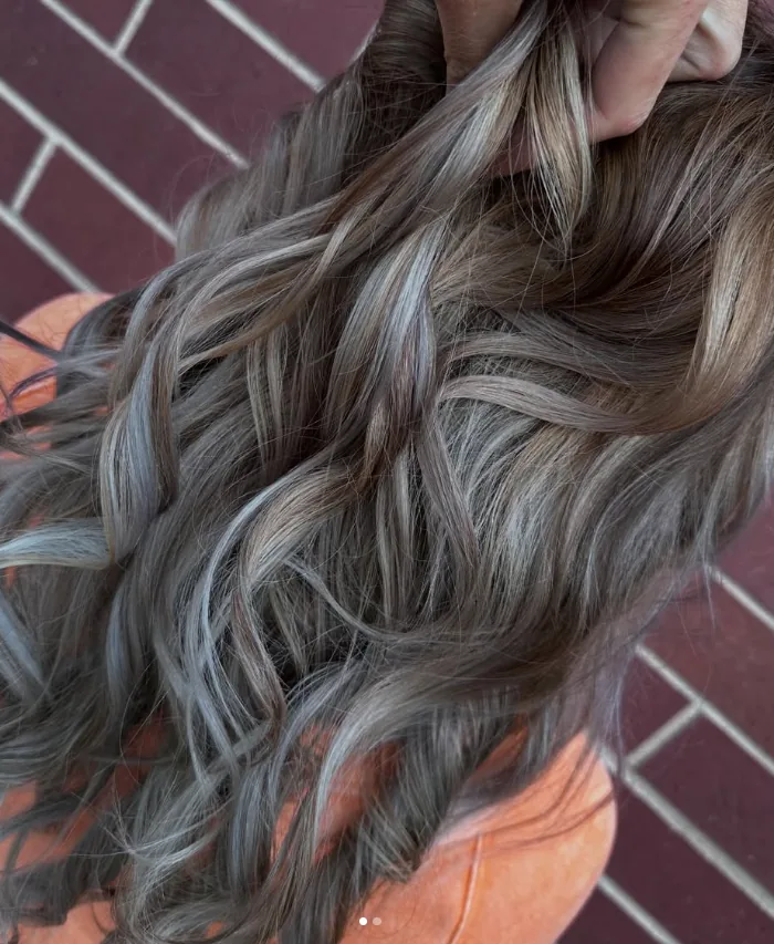 Marshmellows and butterfingers — hair work by Stephanie Thomas at Gypsy Cosmo Salon